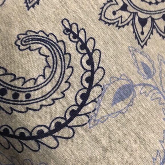 XXS Irma.  LLR Paisley. Grey and blues.  Gorgeous - Picture 3 of 4